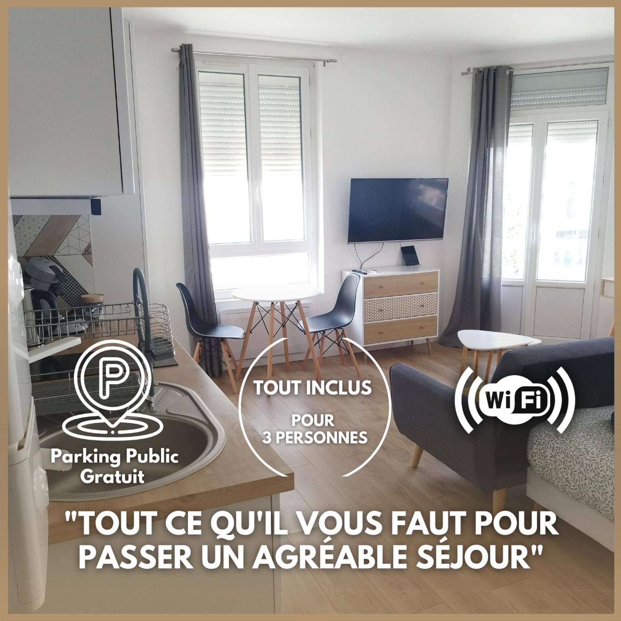 Le Lumineux Apartment เลออาฟร์ ภายนอก รูปภาพ